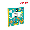 【法國Janod】磁鐵故事書-貓咪家族