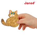 【法國Janod】磁鐵故事書-貓咪家族_5