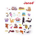 【法國Janod】磁鐵故事書-貓咪家族_3