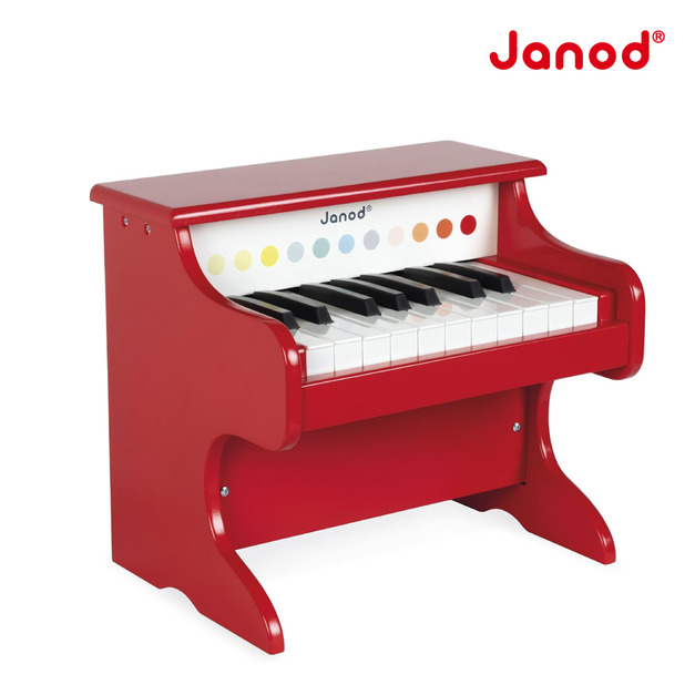 【法國Janod】音樂好好玩-我的五彩電子鋼琴