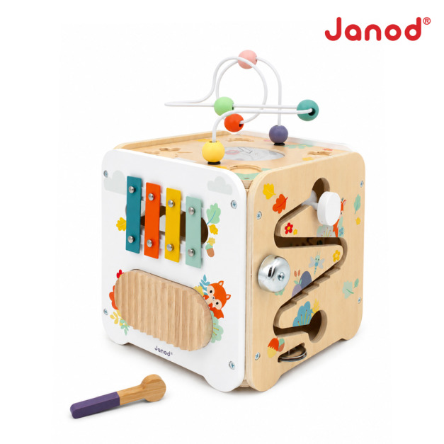 【法國Janod】森林動物智能方塊