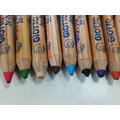 ★展示福利品【義大利 GIOTTO】可洗式寶寶木質蠟筆10色(筆筒裝)_2
