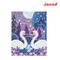 【法國Janod】小小工作坊-水鑽貼畫(天鵝)_2