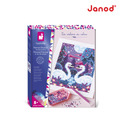 【法國Janod】小小工作坊-水鑽貼畫(天鵝)