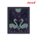 【法國Janod】小小工作坊-水鑽貼畫(天鵝)_3