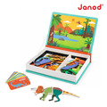 【法國Janod】磁鐵遊戲書-恐龍世界_1