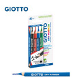 ★福利品【義大利 GIOTTO】白板色鉛筆4色(瑕疵)