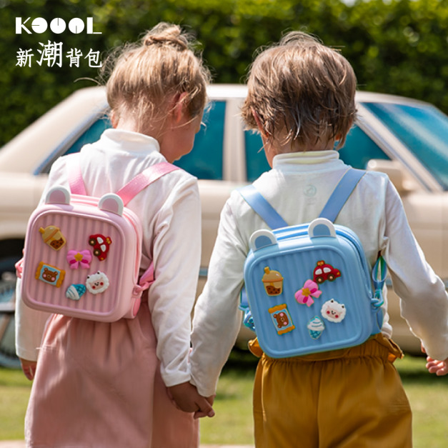 ★展示品福利品【童趣嚴選】KOOOL 防水幼兒背包(綠)無外盒(袋裝)