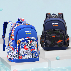 ☑包划算【童趣嚴選】輕量防潑水兒童書包-公路款(最後一咖)