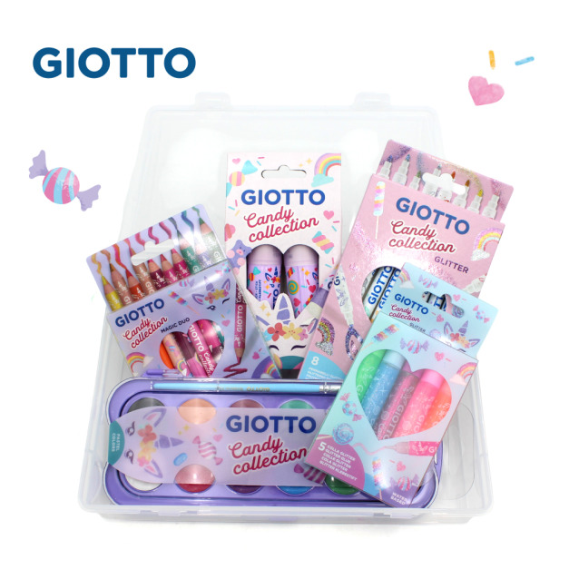 【義大利 GIOTTO】糖果系繪圖組