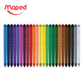 ★福利品【法國Maped】不沾手免削色鉛筆24色(缺1色)_1