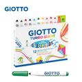 ✖︎黑五最殺【義大利 GIOTTO】超好洗粗細雙效彩色筆(12色)