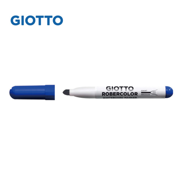 【義大利 GIOTTO】粗圓頭白板筆(藍)