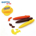 ★福利品【義大利 GIOTTO】 寶寶不沾手胖蠟筆12色(筒裝)(輕微髒污)_4