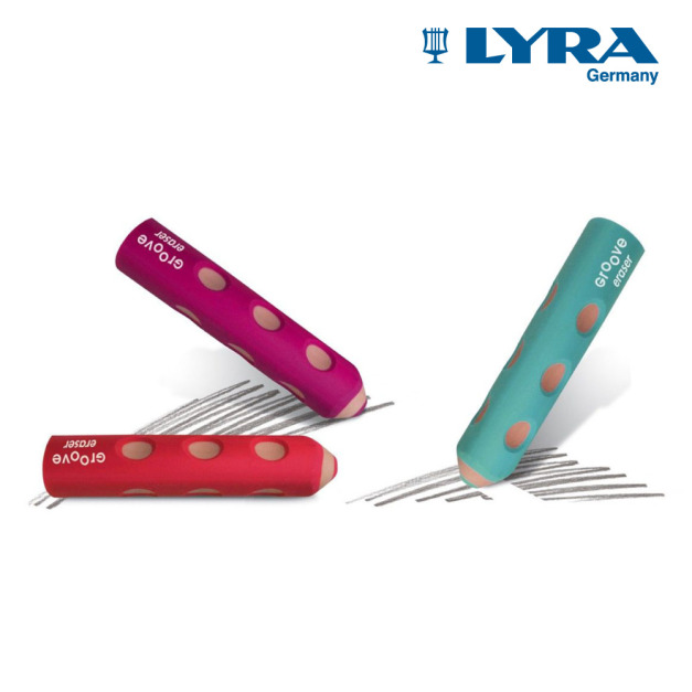 ☑包划算【德國LYRA】洞洞鉛筆造型橡皮擦