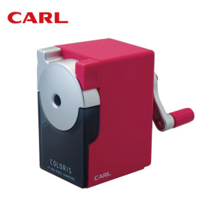 ★展示品福利品【日本直送】CARL削鉛筆機-紅(輕微髒污)
