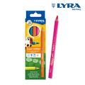 *孩響【德國LYRA】三角霓虹彩色鉛筆(6色)