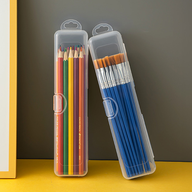 【童趣嚴選】透明考試鉛筆盒