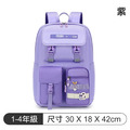 【童趣嚴選】防水多口袋小學生書包_3