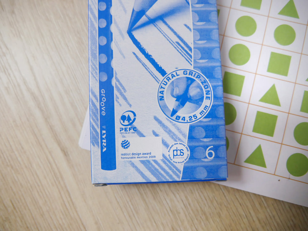 [啾團] 德國LYRA開始拿鉛筆了!開學學寫字必備.讓運筆更穩更順的好用鉛筆