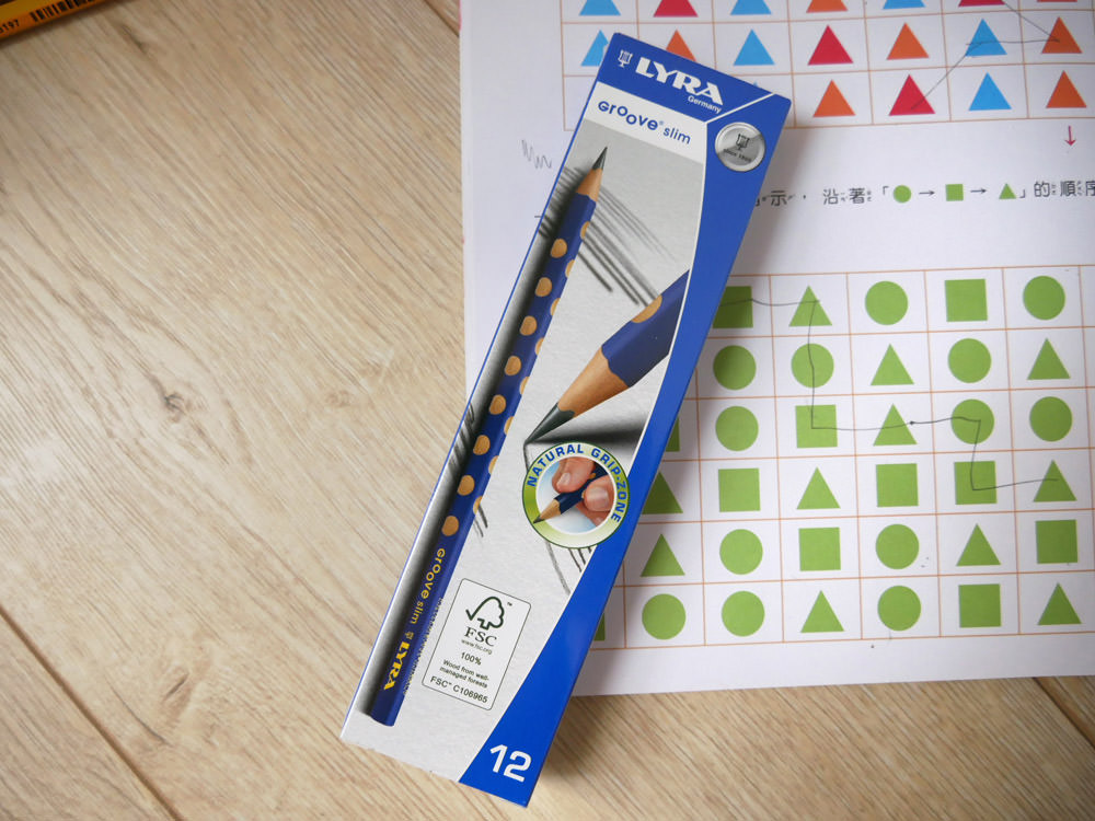 [啾團] 德國LYRA開始拿鉛筆了!開學學寫字必備.讓運筆更穩更順的好用鉛筆