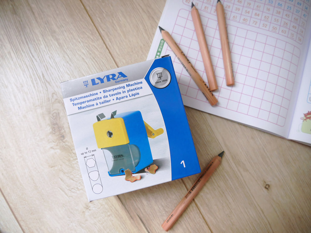 [啾團] 德國LYRA開始拿鉛筆了!開學學寫字必備.讓運筆更穩更順的好用鉛筆