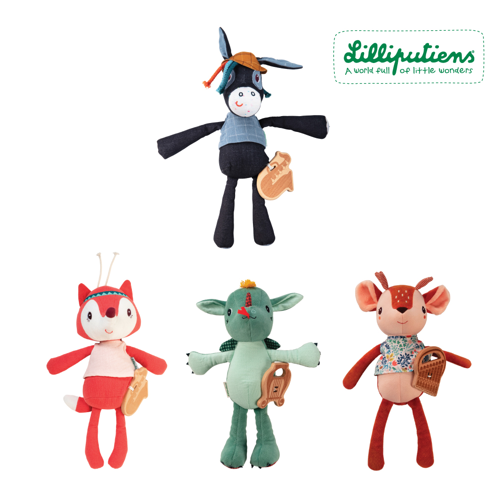 【比利時Lilliputiens】寶寶音樂拉鈴(多款可選)