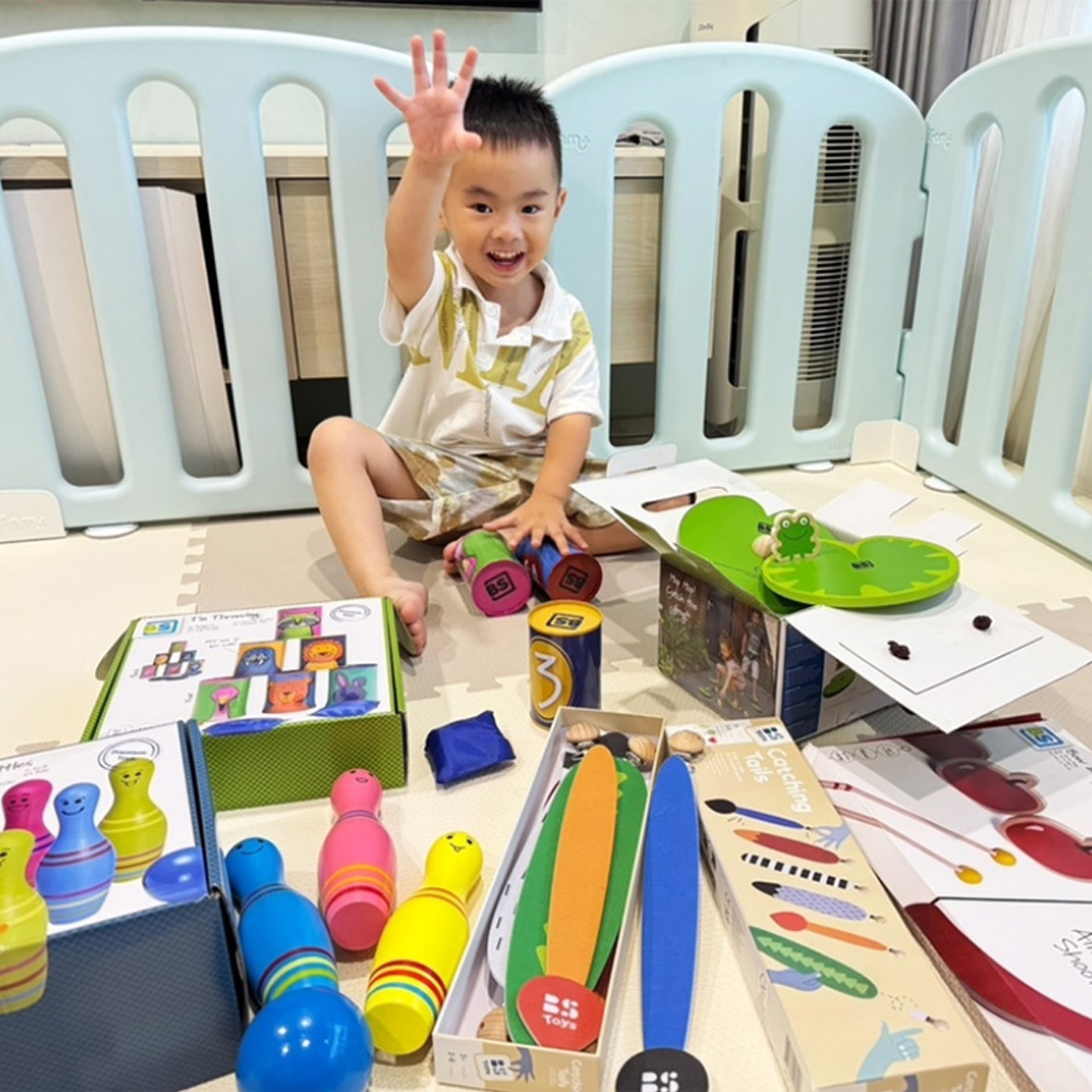EE's 親子日常 | 親子同樂，居家、室外玩具-荷蘭BS Toys戶外玩具、團康遊戲