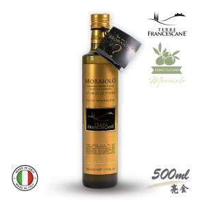 凡饗食客亮金【果香層次】義大利莫嵐歐羅單品特級冷壓初榨橄欖油500ml(MORAIOLO)
