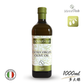 NEW義多娜大綠【舒心圓潤】義大利特級冷壓初榨橄欖油1000ml