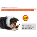 【迷你嗶波猴子】狗狗互動玩具（小／中型犬）｜雙聲發聲・無填充_10