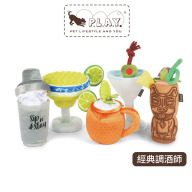 【P.L.A.Y.經典調酒師 Barktender】5件組 寵物陪伴、抗憂鬱玩具