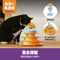【貪吃貓-貓咪旋轉餵食器】貓咪益智藏食玩具_4