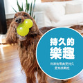 【寵物益智藏食玩具】Planet Dog Snoop 耐咬藏食葫蘆-螢光黃L_2