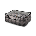 P.L.A.Y. Royal Crest Lounge Bed 皇室徽章四邊床｜銀灰・S／M／L／XL