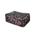 P.L.A.Y. Skulls & Roses Lounge Bed 花漾骷髏四邊床｜槍灰色・S／M／L／XL