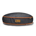 P.L.A.Y. Urban Denim Round Bed 城市牛仔圓床｜橘黑／棕黑・S／M／L_3