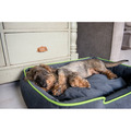 P.L.A.Y. Urban Plush Lounge Bed 城市絨布四邊床｜檸檬綠／南瓜橘・S／M／L／XL_1