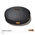 P.L.A.Y. Urban Denim Round Bed 城市牛仔圓床｜橘黑／棕黑・S／M／L_1
