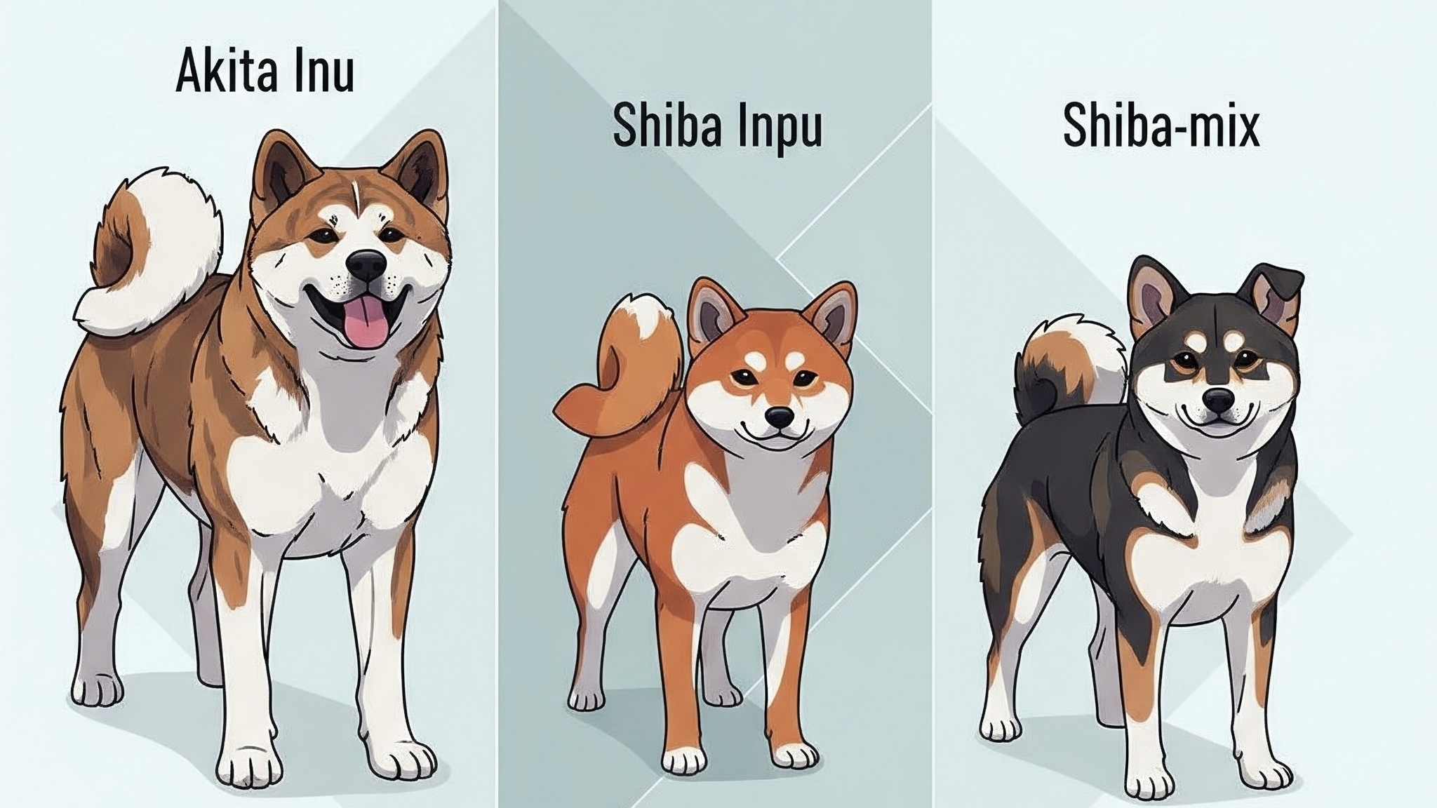 秋田犬vs 柴犬vs 柴犬混種｜外觀、性格與飼養差異一篇看懂