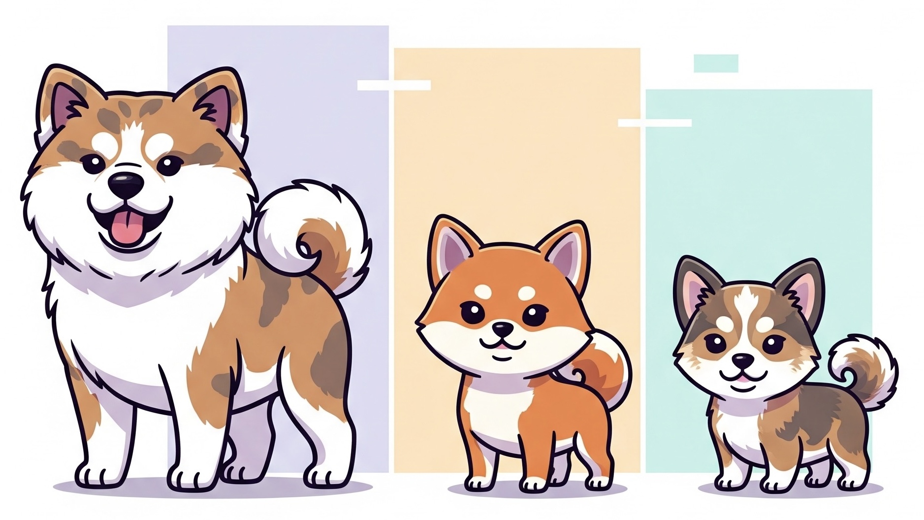 秋田犬 vs 柴犬 vs 柴犬混種｜外觀、性格與飼養差異一篇看懂