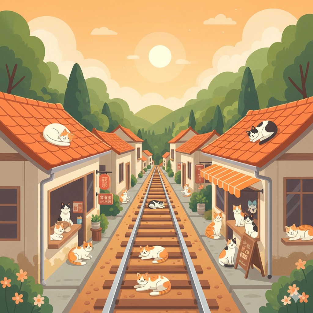 猴硐貓村 Houtong Cat Village|台灣最療癒的貓咪天堂