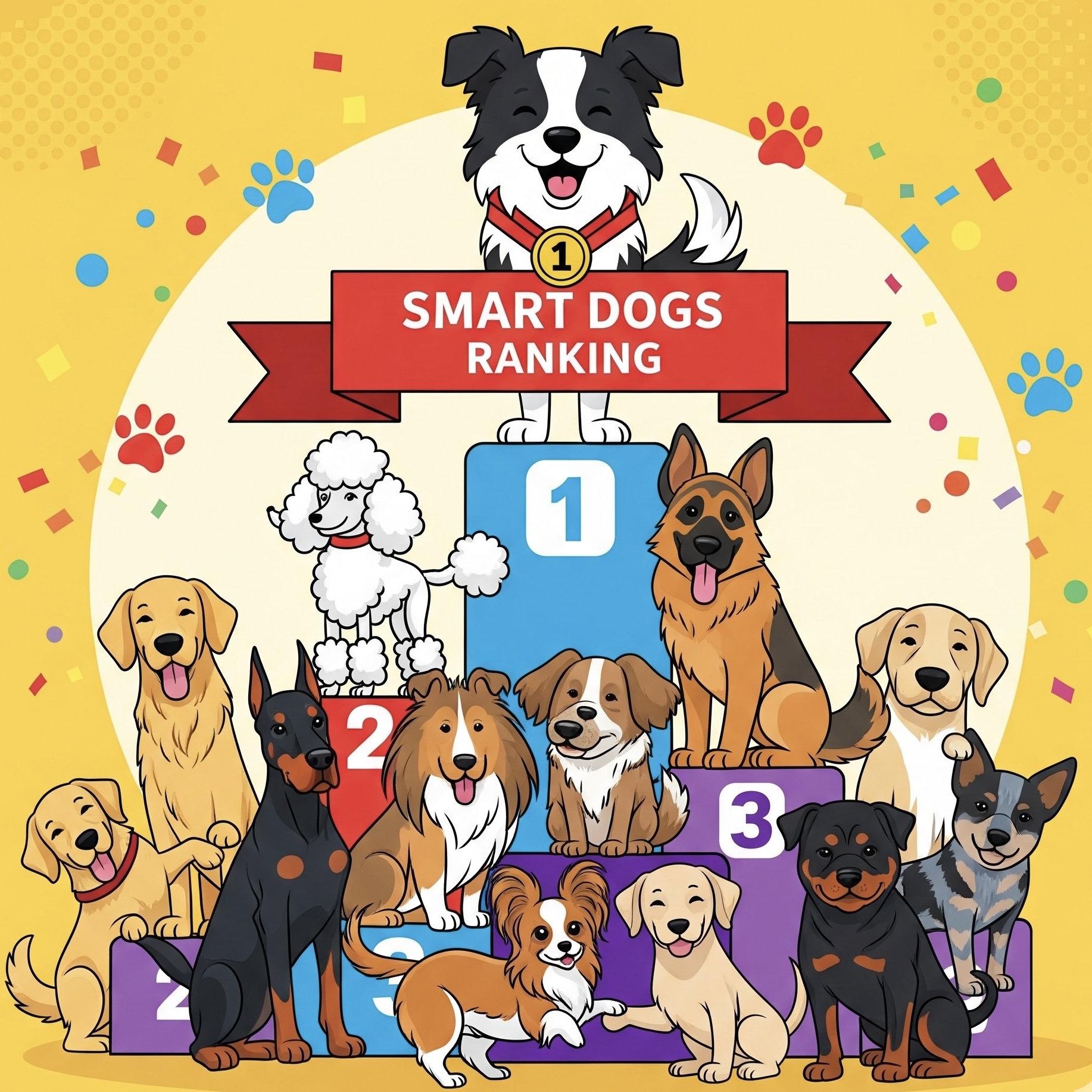 狗狗智商排行榜 TOP 10|最聰明的犬種大公開