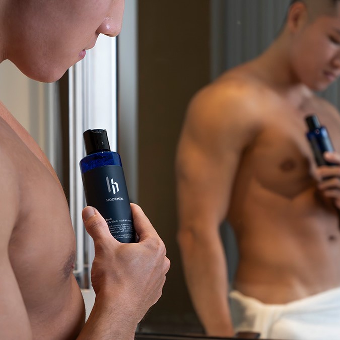 火山岩磨砂沐浴乳