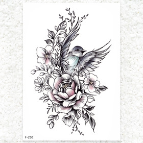 山茶花的搜尋結果 Blingtattoo 刺青貼紙 紋身貼紙