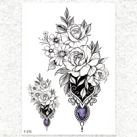 山茶花的搜尋結果 Blingtattoo 刺青貼紙 紋身貼紙