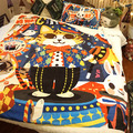 貓魂｜毛毛毯-歡樂馬戲團喵120x150cm和150x200cm (兩種尺寸)_2