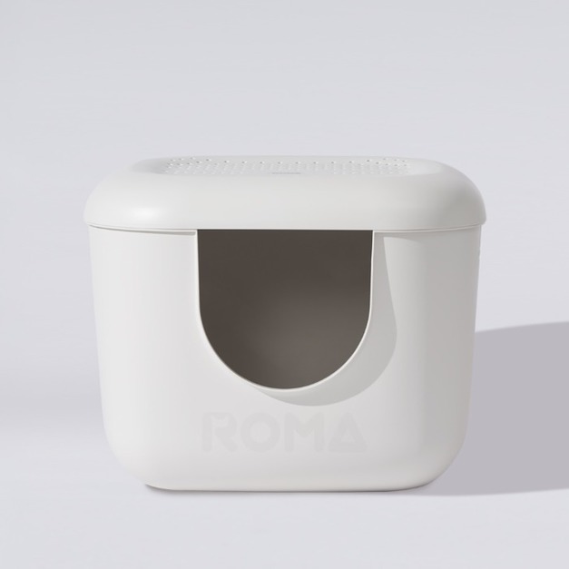 韓國ROMA羅馬｜CUBE立方體超巨貓砂盆 L61.7xW61.7xH48.1cm