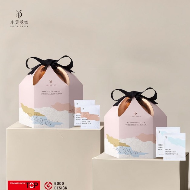 中秋茶包禮盒｜高山烏龍茶60入+蜜香紅茶30入