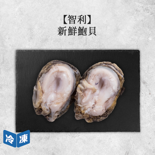 【智利】新鮮鮑貝2入｜約250g